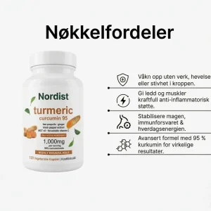 Nordist - Gurkemeie Curcumin 1000 mg