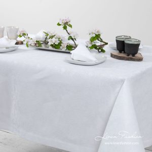 FLORA Duk hvit