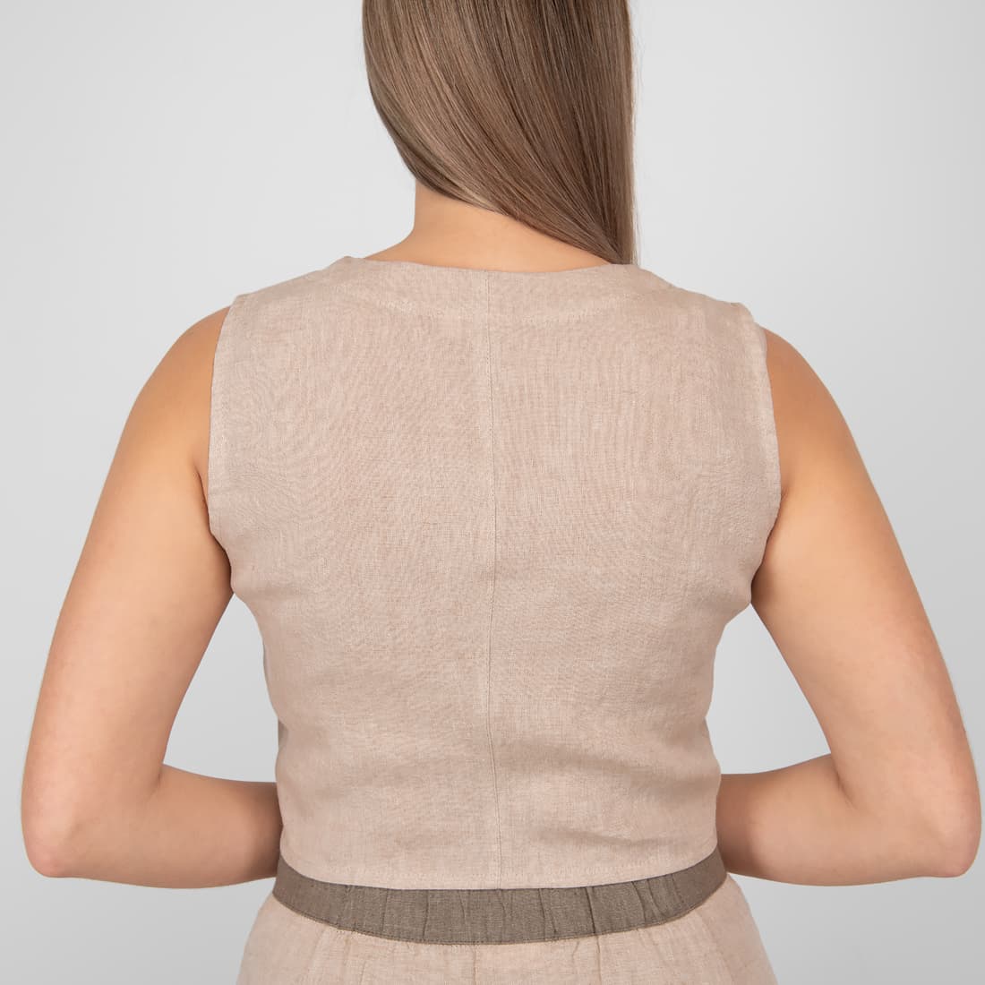 BRITTANY Vest sand - Image 6