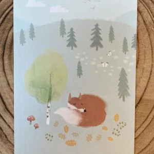 Gratulasjonskort i nydelig norsk design - Motiv Rev - (A6, 11×14cm)